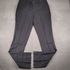 Apt 9 Men's Classic Fit‎ Dress Pants Formal Business Slacks Gray New Unhemmed